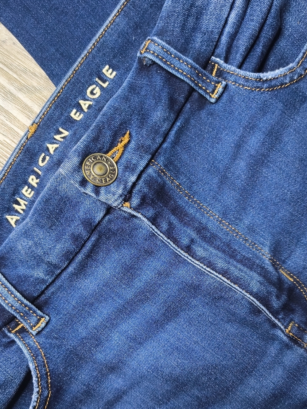 Curvy Jegging w/29" Inseam High Rise 🦅 American Eagle Size 10 sac700